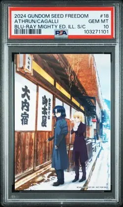 Psa10 No.18 47 Prefecture Local Visual Illustration Card Mobile Suit Gundam Seed - Image 1