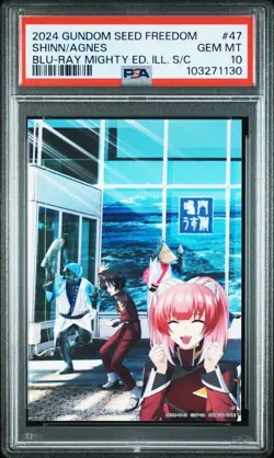 Psa10 No.47 47 Prefecture Local Visual Illustration Card Mobile Suit Gundam Seed - Image 1