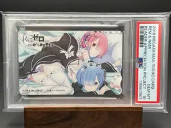 Psa10 Book Card Re:Zero Rem Ram Phone Telephone Quo Etc. Available - Image 1