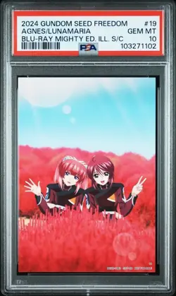 Psa10 No.19 47 Prefecture Local Visual Illustration Card Mobile Suit Gundam Seed - Image 1