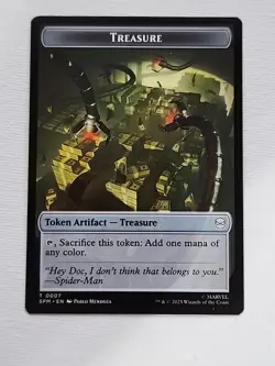 Human Citizen / Treasure MTG Spider-man Token #4 / #7 - Ships Same Day - Image 5