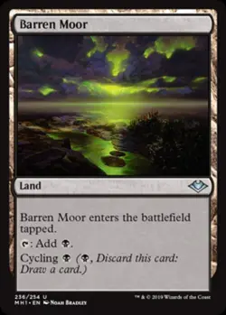 Barren Moor - Light Play MTG Modern Horizons - Image 1