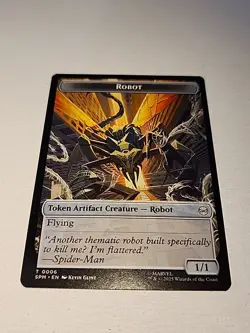 Food / Robot MTG Spider-man Token #5/#6 - Ships Same Day - Image 2
