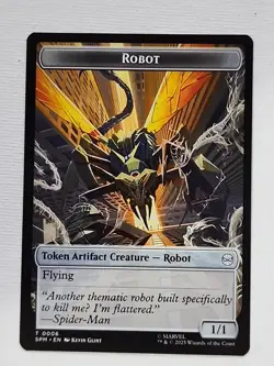Food / Robot MTG Spider-man Token #5/#6 - Ships Same Day - Image 3