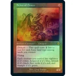 Foil Scion Of Draco (retro Frame) (foil Etched) M/NM Magic MTG Modern Horizons 2 - Image 1