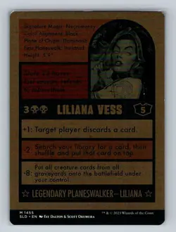 1x Liliana Vess (1455) Secret Lair Drop SLD MTG Magic NM - Image 2