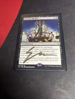 Signed Revel In Riches MTG - Image 1