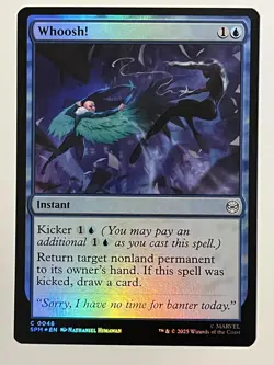 Whoosh! Marvel's Spider-Man Foil MTG NM - Image 1