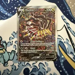 English Pokemon Giratina V Alt Art Lost Origin #186/196 NM -Near Mint Pack Fresh - Image 1