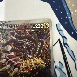 English Pokemon Giratina V Alt Art Lost Origin #186/196 NM -Near Mint Pack Fresh - Image 3