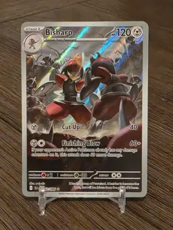 Bisharp 143/086 Pokemon TCG S&V Black Bolt Illustration Rare English - Image 1