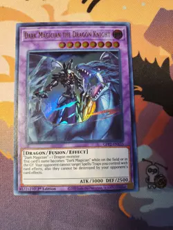 Yugioh Dark Magician The Dragon Knight GFP2-EN125 1ST Ultra (NM) - Image 1