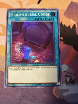 Yugioh Foolish Burial Goods DASA-EN058 Super Rare NM - Image 1
