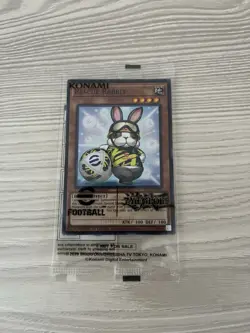 Rescue Rabbit + Neymar Jr - NYCC 2025 eFootball Promo Set - Yugioh OTS SEALED - Image 1