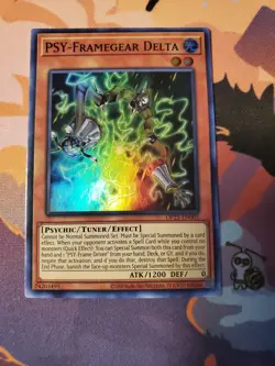 YuGiOh PSY-FRAMEGEAR DELTA Super Rare OP25-EN005 - Image 1