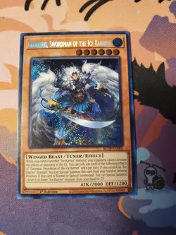 Georgius, Swordsman of the Ice Barrier BLTR-EN006 Secret Rare NM - YUGIOH TCG - Image 1