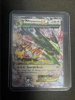 Pokemon TCG M Rayquaza EX Celebrations Classic Collection Holo Ultra Card 76/108 - Image 1