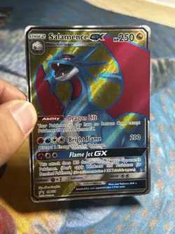 Salamence GX SM139 Full Art Pokemon Black Star Promo Standard Size Card - Image 3