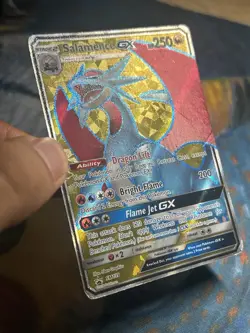 Salamence GX SM139 Full Art Pokemon Black Star Promo Standard Size Card - Image 4