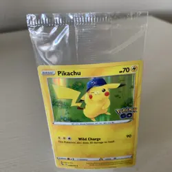 Pokemon TCG GME PROMO Pikachu Pokemon GO 028/078 Holo Rare Sealed Card Niantic - Image 2