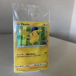 Pokemon TCG GME PROMO Pikachu Pokemon GO 028/078 Holo Rare Sealed Card Niantic - Image 3