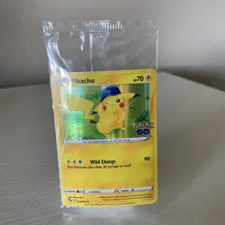 Pokemon TCG GME PROMO Pikachu Pokemon GO 028/078 Holo Rare Sealed Card Niantic - Image 4