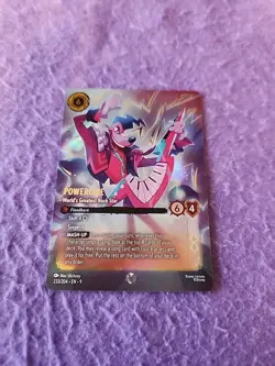 Disney Lorcana Fabled Powerline World's Greatest Rockstar Enchanted Card 233/204 - Image 1