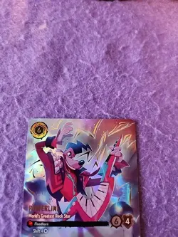 Disney Lorcana Fabled Powerline World's Greatest Rockstar Enchanted Card 233/204 - Image 2