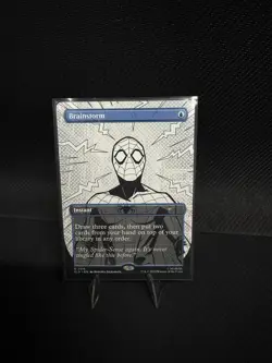 💥MTG Brainstorm (7016) *Non-Foil* Inked Secret Lair: Spider-Man Chase Card NM💥 - Image 1