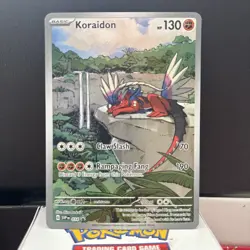 Pokemon Koraidon TCG Scarlet&Violet SVP014 Holo Promo Card - Image 1