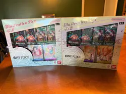 One Piece Trading Card Game: Illustration Box Volume 1 & Volume 2 SEALED - Image 1