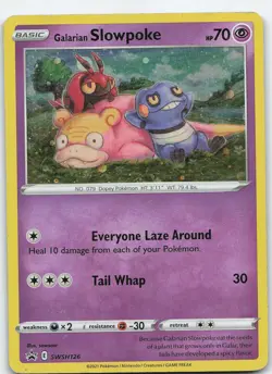 Galarian Slowpoke - SWSH126 Sword & Shield Promo Cards Promo Holo MP Pokemon - Image 1