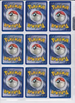 1999 Pokemon Base Set Unlimited Cards #17-102 Lot Binder Kept - Image 3