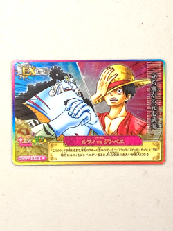 Luffy vs Jinbe - IC4-53 SR - One Piece One Py Berry Match Card Japanese - Image 1