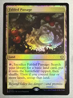 MTG / Fabled Passage / PRE / #252 / FOIL / Rare / NM - Image 1