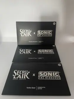 Magic: The Gathering Secret Lair x Sonic The Hedgehog: Complete Rainbow Foil Set - Image 1