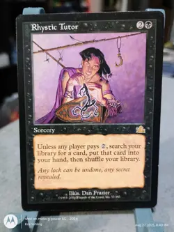 MTG - Rhystic Tutor - Prophecy - Rare - LP/NM Condition- Magic the Gathering - Image 1