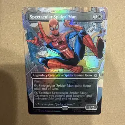 Spectacular Spider-Man (Borderless) Marvel's Spider-Man Foil SPM 0014 - Image 1