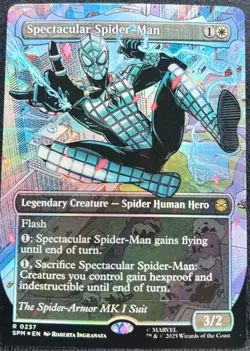 Spectacular Spider-Man (0237) (Borderless) (Textured Foil) Marvel's... - Image 1