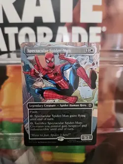 Spectacular Spider-Man (Borderless) Marvel's Spider-Man Foil - Image 1