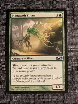 Manaweft Sliver - NM - Magic 2014/ M14 - MTG Magic the Gathering - Image 1