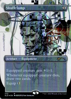 Skullclamp (Borderless) R Secret Lair Drop Series 1112 NM - Image 1