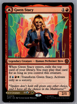 MTG Spider-Man M Gwen Stacy / Ghost-Spider #0078 - Image 1