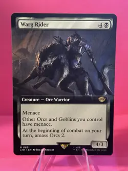 Warg Rider (Extended Art) Universes Beyond: the Lord of the Rings: Tales of... - Image 1