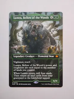 Lumra, Bellow of the Woods (Borderless) (0342) Bloomburrow Regular - Image 1