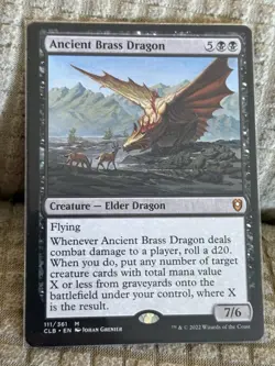 Ancient Brass Dragon Commander Legends: Battle for Baldur's Gate Regular - Image 1