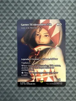 MTG Garnet Til Alexandros 17th #0024 Showcase Rare FINAL FANTASY: TTA (FCA) - Image 1