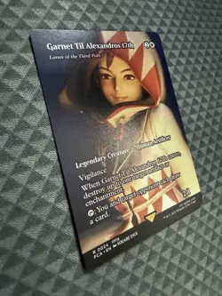 MTG Garnet Til Alexandros 17th #0024 Showcase Rare FINAL FANTASY: TTA (FCA) - Image 2