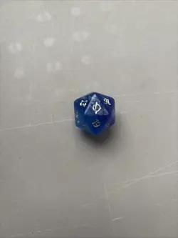 Life Counter ~ EDGE OF ETERNITIES ~Oversized D20 Die SPINDOWN from Bundle Dice - Image 1