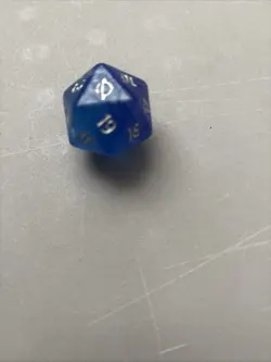 Life Counter ~ EDGE OF ETERNITIES ~Oversized D20 Die SPINDOWN from Bundle Dice - Image 2